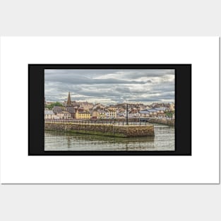 Maryport Harbour In Cumbria Posters and Art